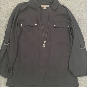 XS Grey Micheal Kors dress shirt